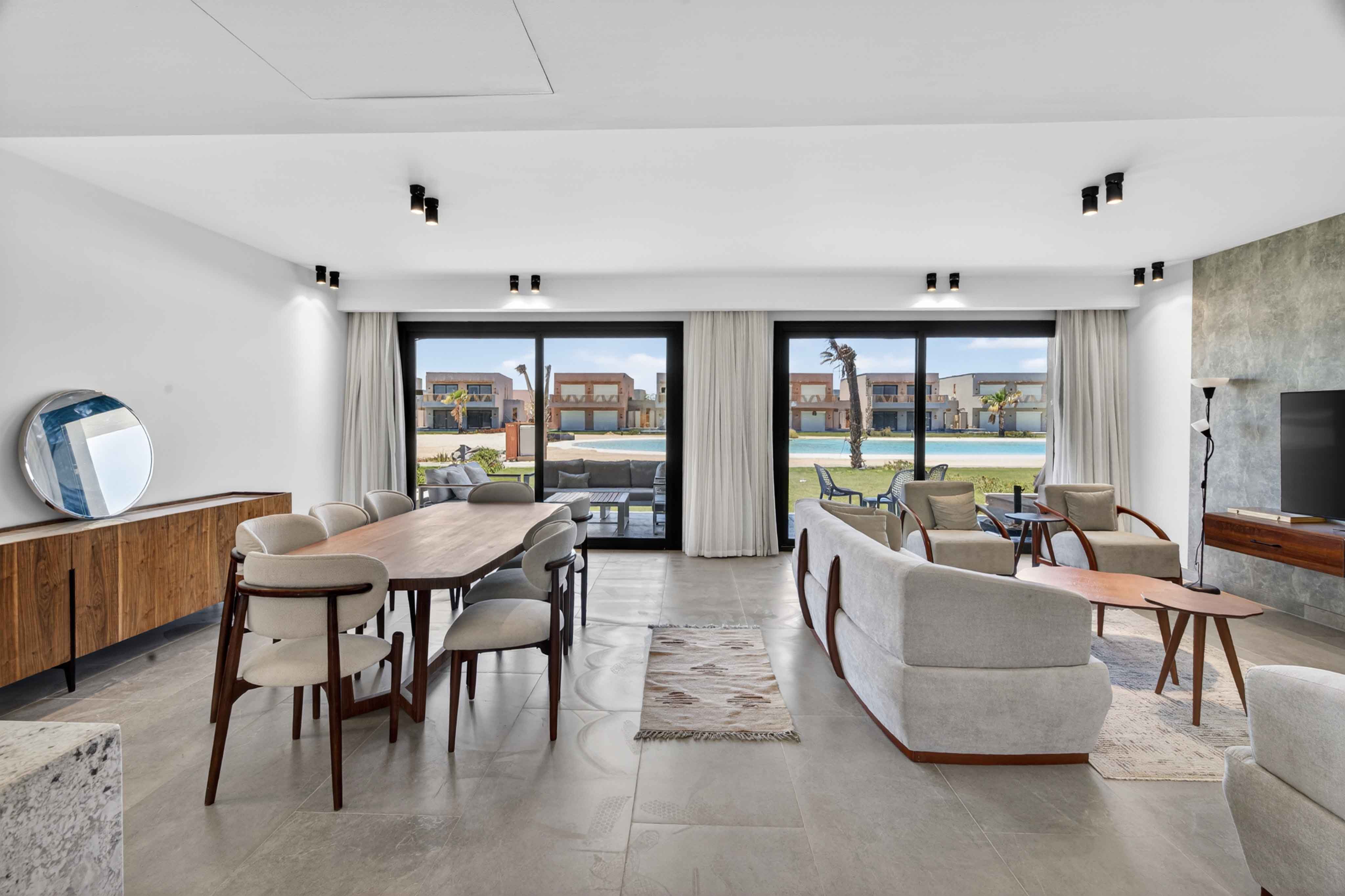 4BDR Villa Lagoon and Sea View by @ Playa