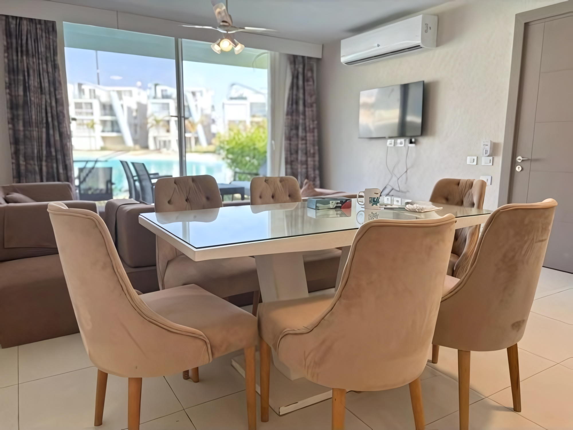 Lagoon view 3 bedroom with garden in fouka bay, photo 8
