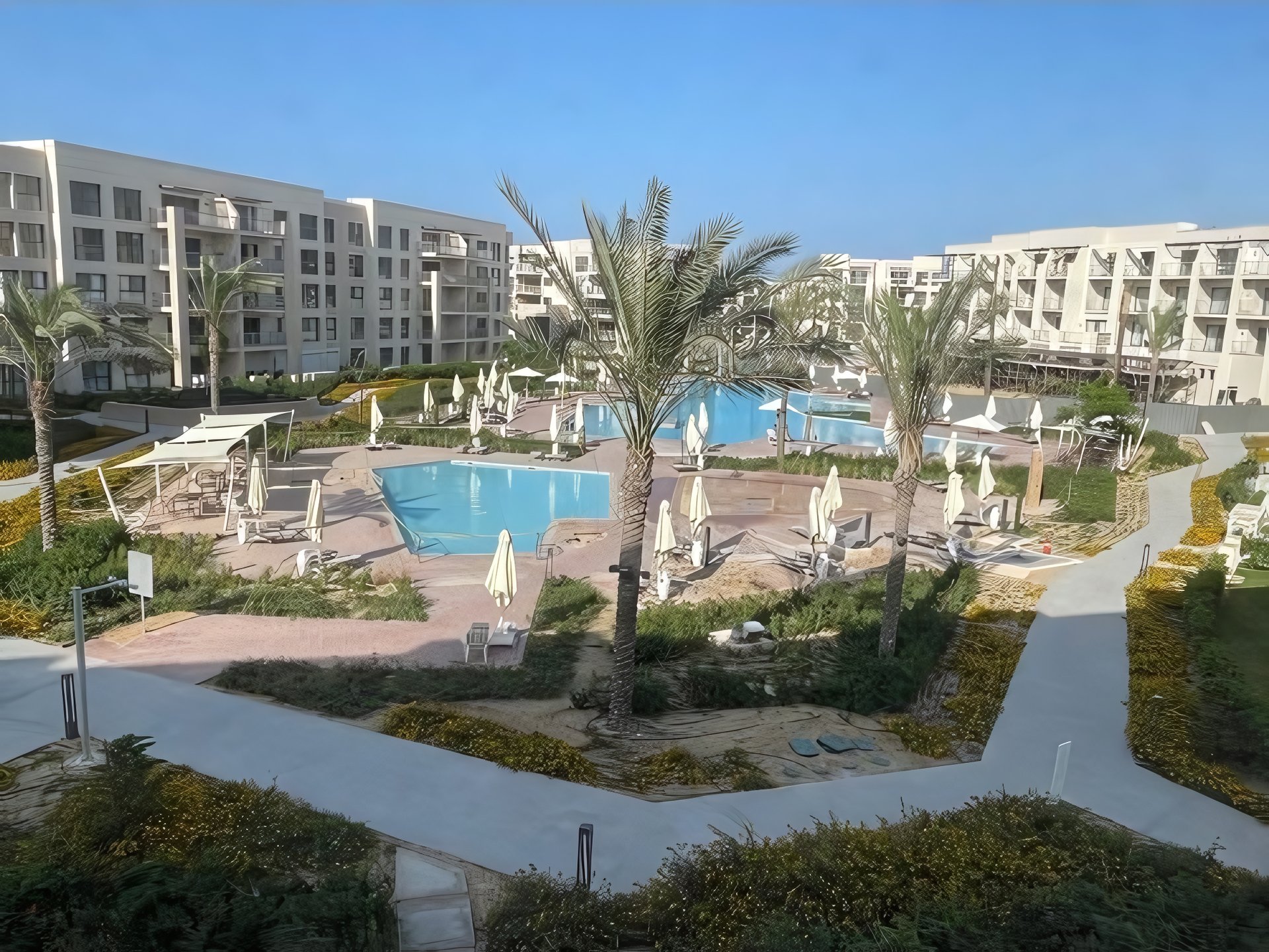 شاليه فاخر بإطلالة على حمام السباحة في مارينا 2 — مراسي, photo 7