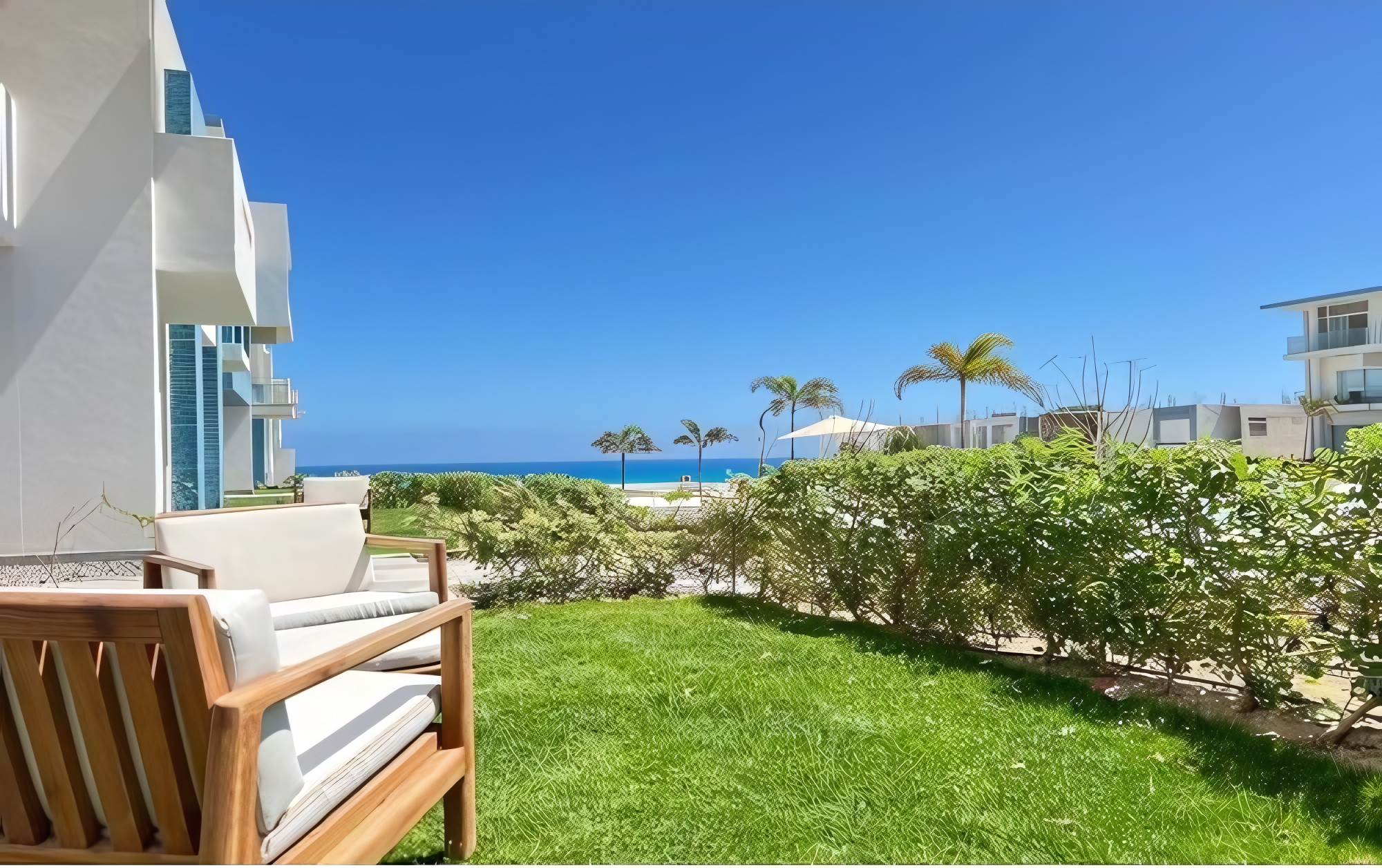 Sea View Chalet 2 bedroom in Fouka Bay North Coast