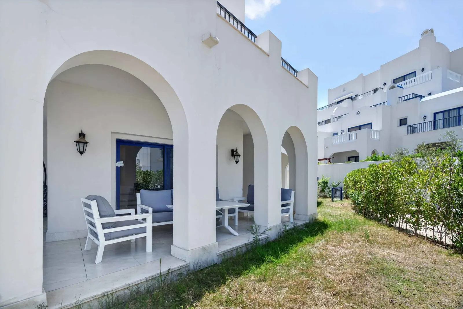 3BDR Aprt at Greek Village with Garden