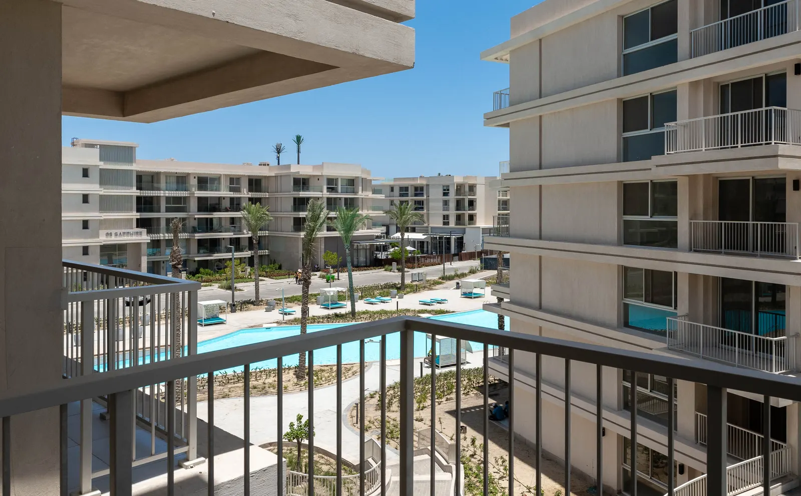 2BR Lagoon View Marassi Marina views
