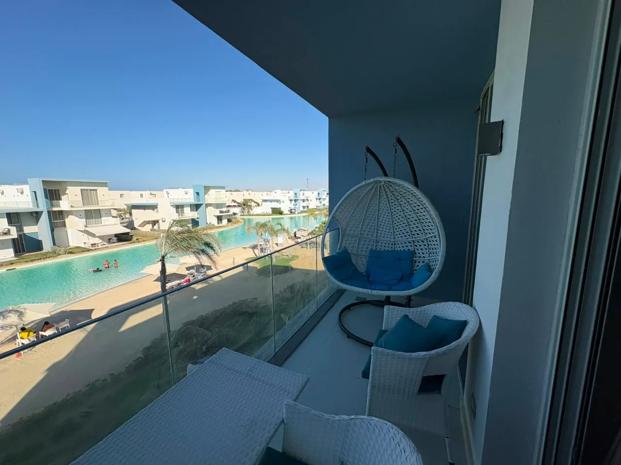 3BDR at Fouka with Lagoon View