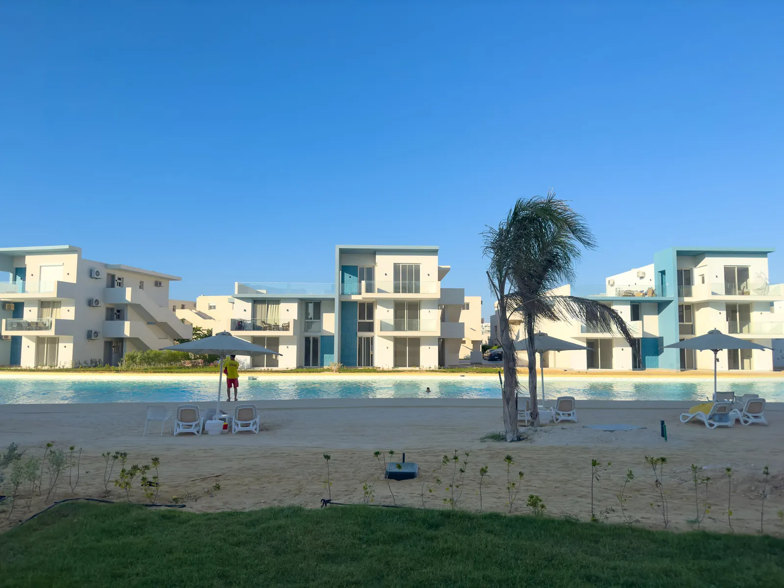 3BR Lagoon+Garden View Fouka