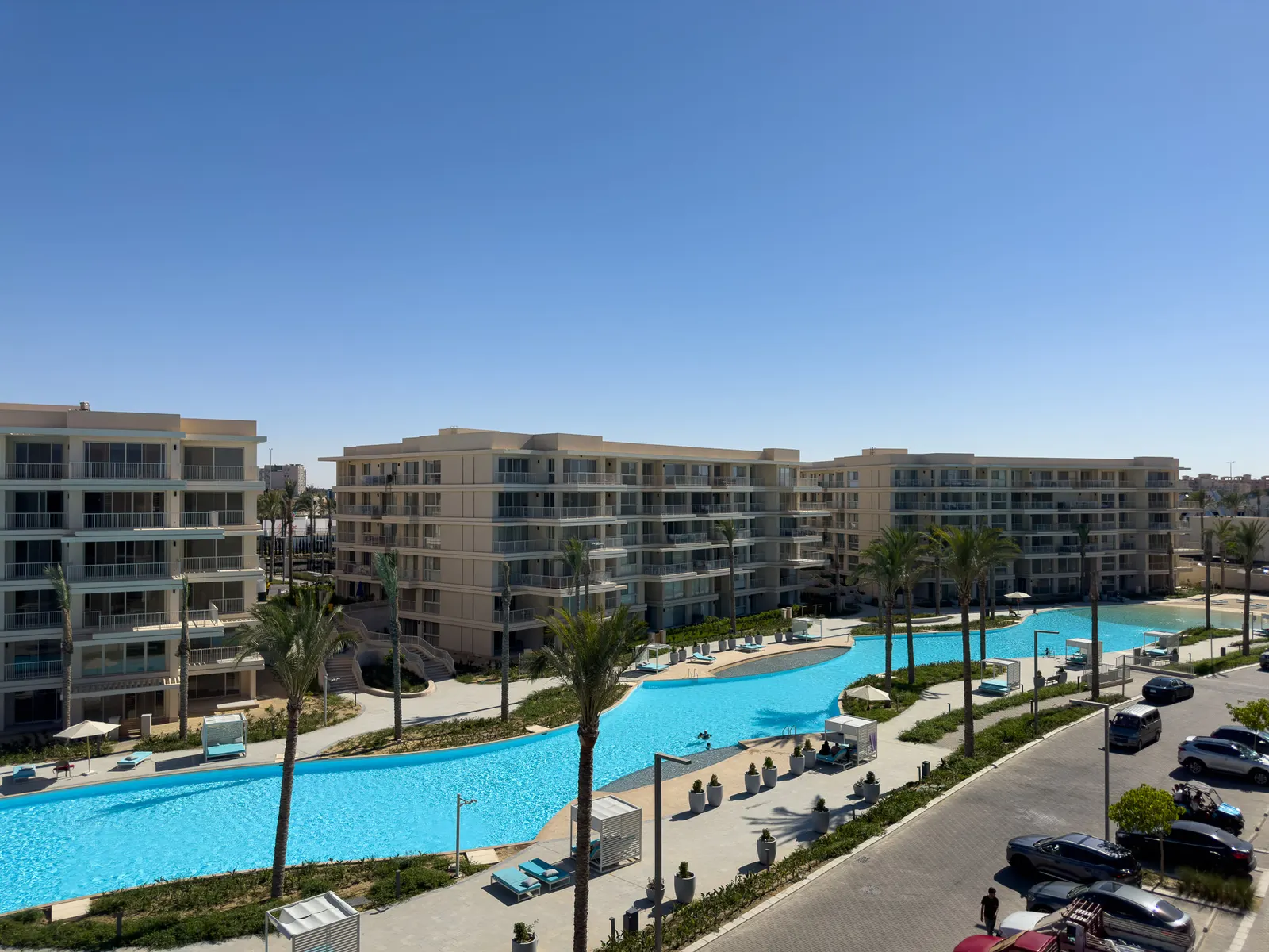 LagoonView 1BR At Marassi Marina Views