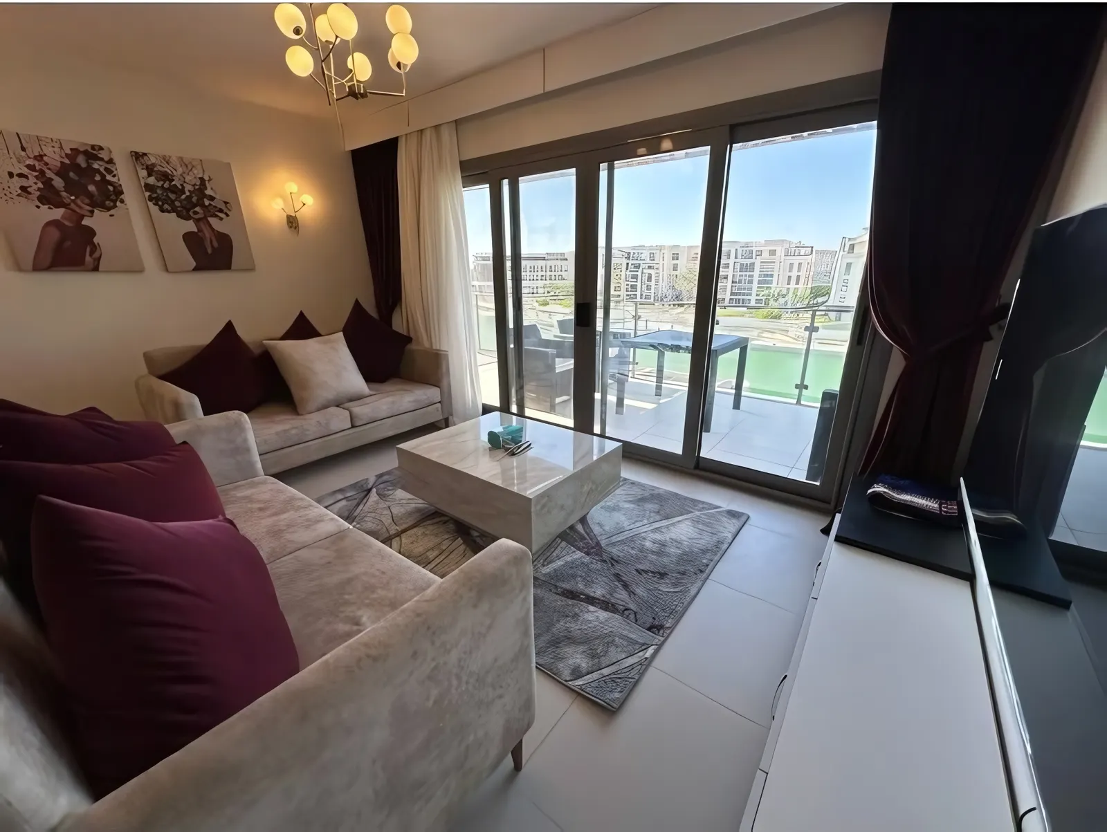 Marassi North Coast Penthouse 4 Bedroom with Canal View