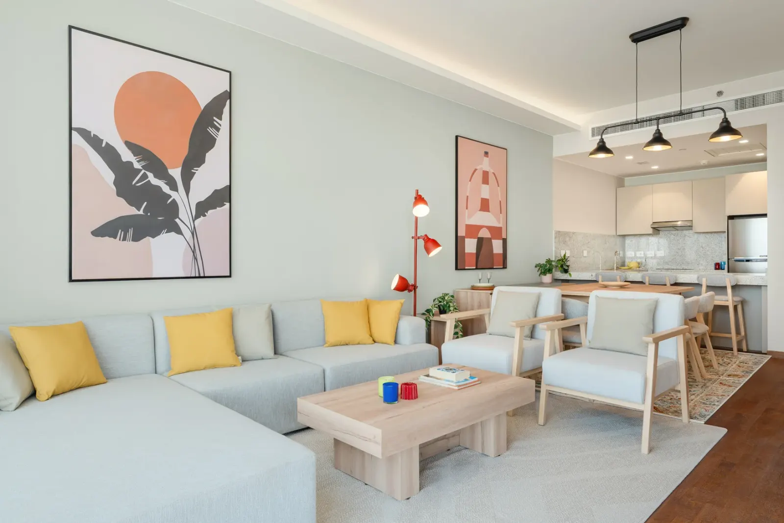 Sh. Zayed Aeon Towers 2BR w/ Kitchen