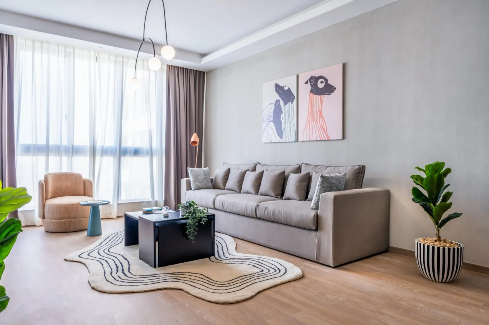 Sh. Zayed Aeon Towers 2BR w/ Kitchen
