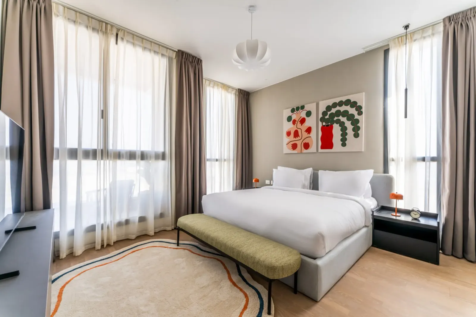 Sh. Zayed Aeon Towers 3BR Garden View
