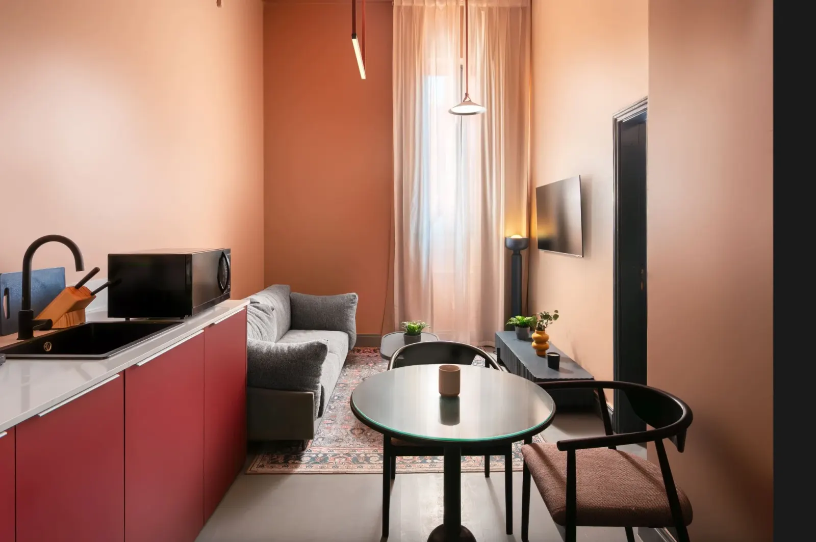 One Bedroom Apartment City View Twin bed In The Center Of Downtown Cairo