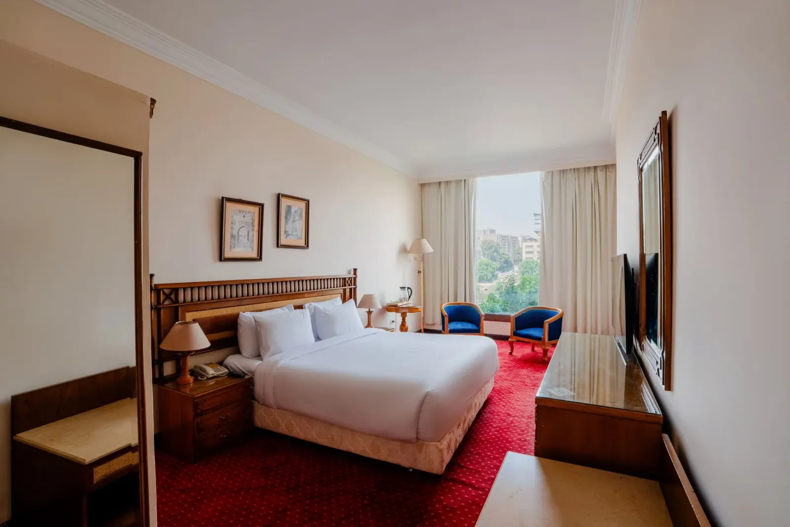 Standard Room King Bed Nile View