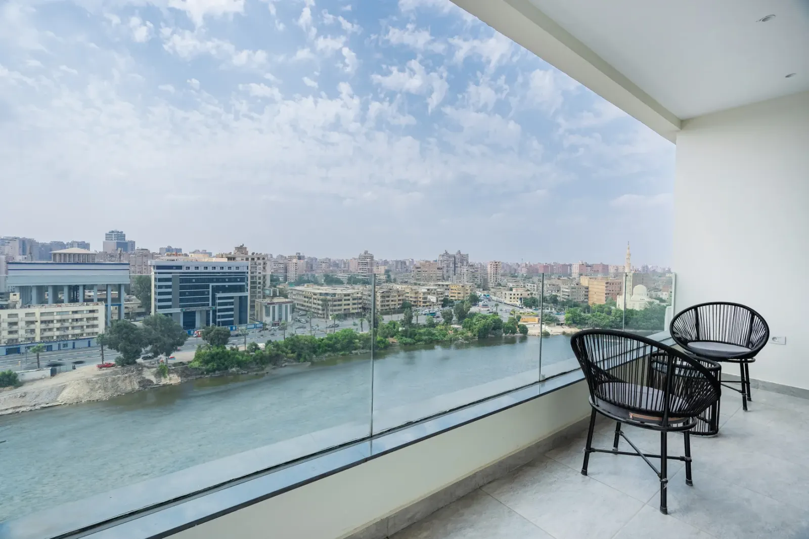Three Bedroom Apartment Nile view Next to Om Kolthoom Hotel