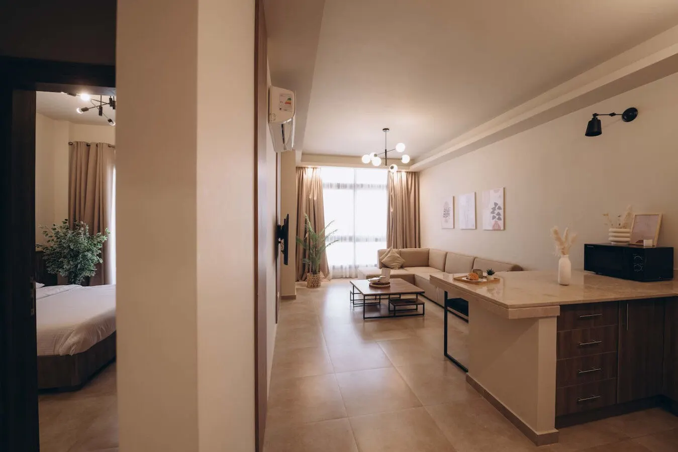 Golden Square 2-Bedroom with King Bed, Fourth Floor — New Cairo