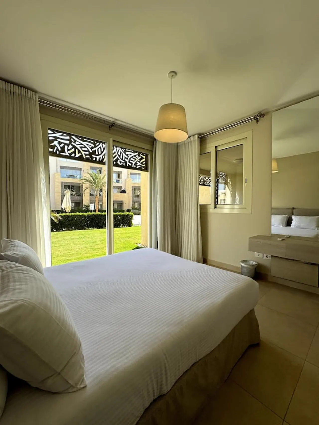 Quiet One-Bedroom Pool View with Garden