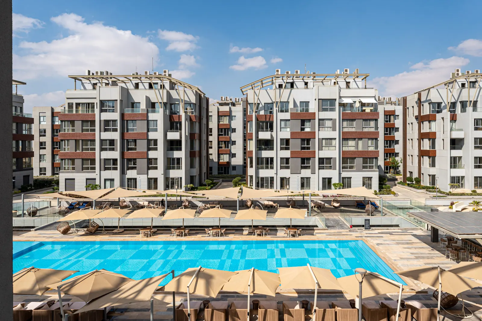 1BR Pool view | @Al Jazi Marriott