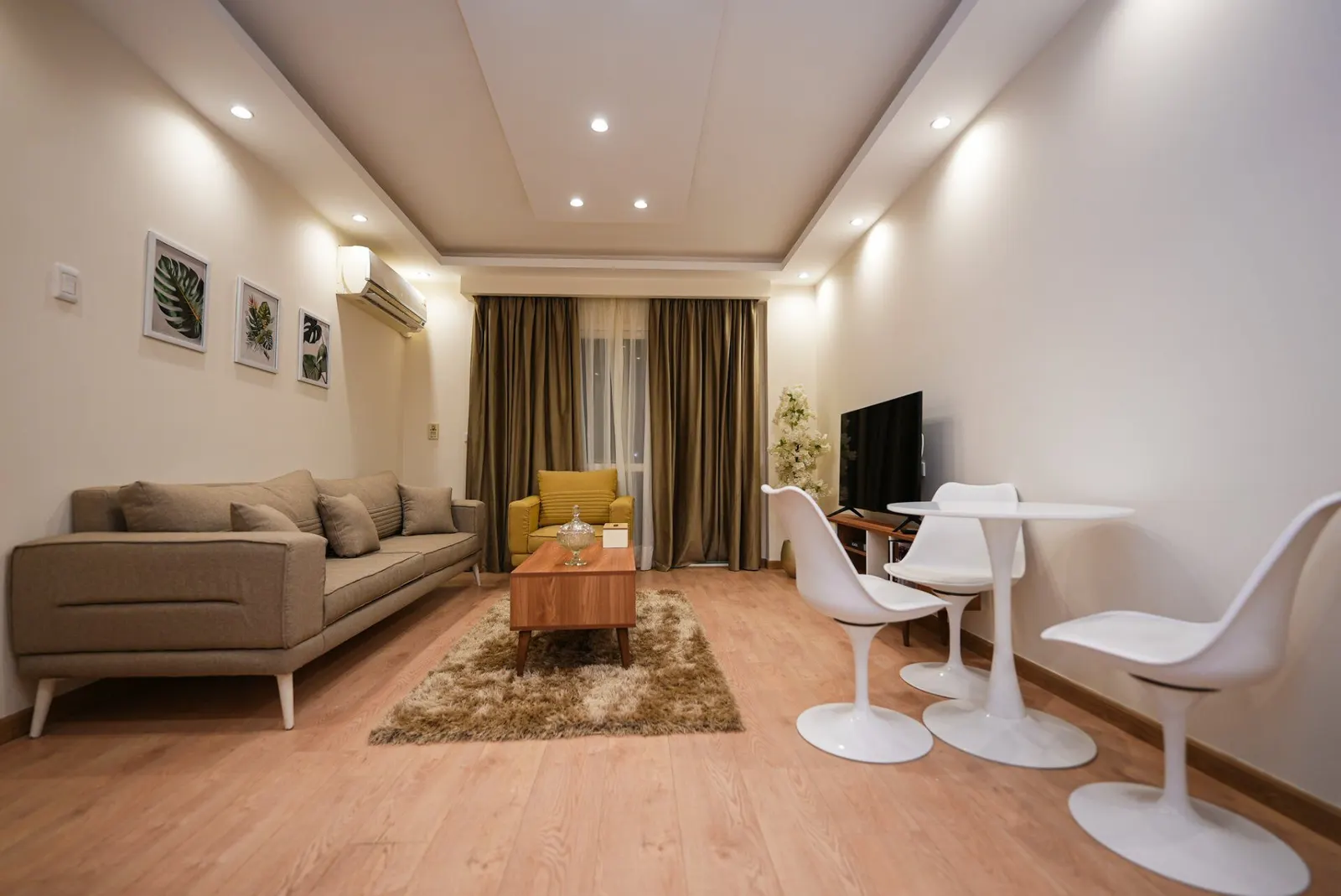 Tulip Table Ground-Floor Apartment — 2-Bedroom, Madinaty