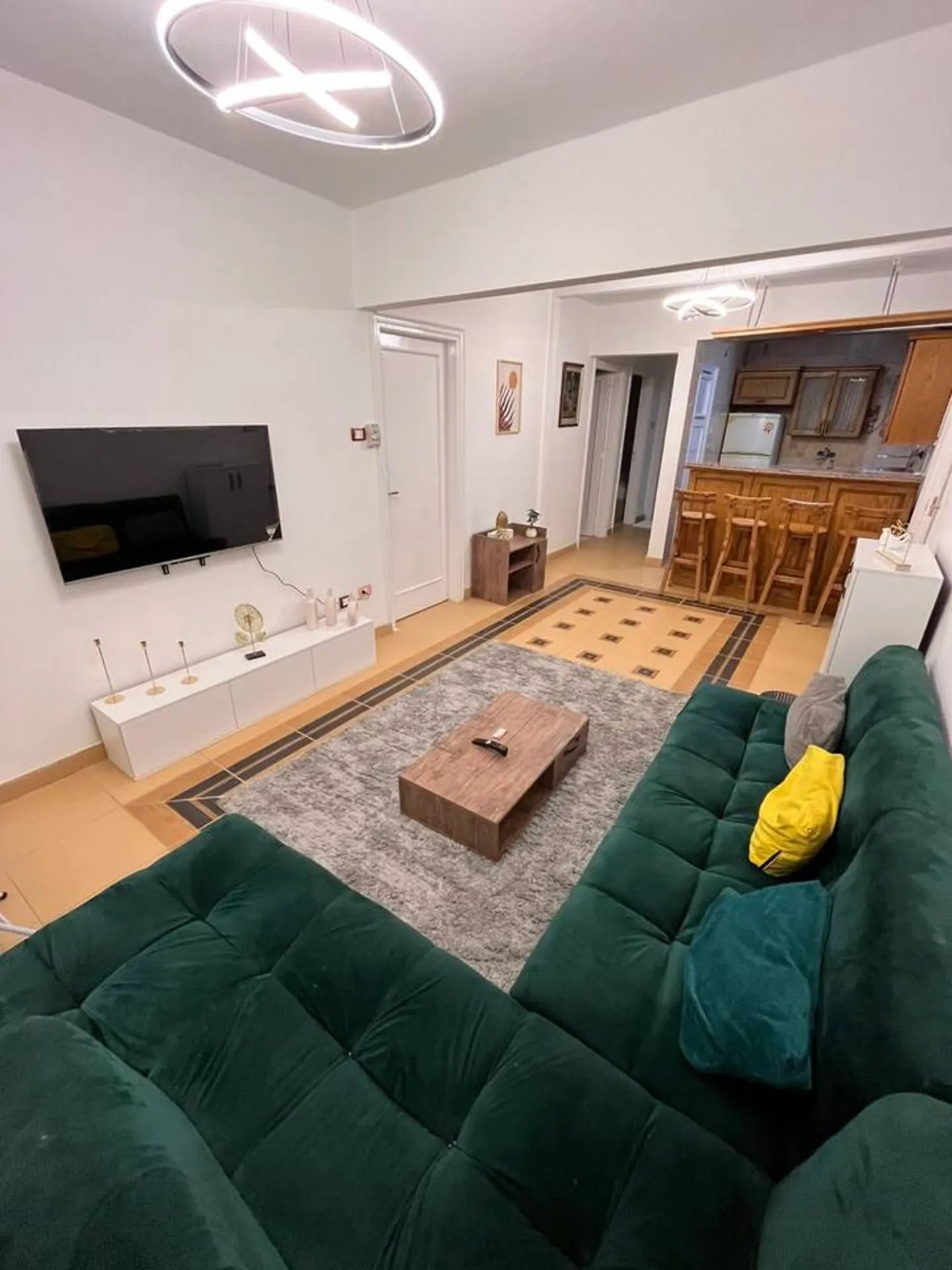 Emerald Velvet Walk-Up — 2-Bedroom, Zamalek