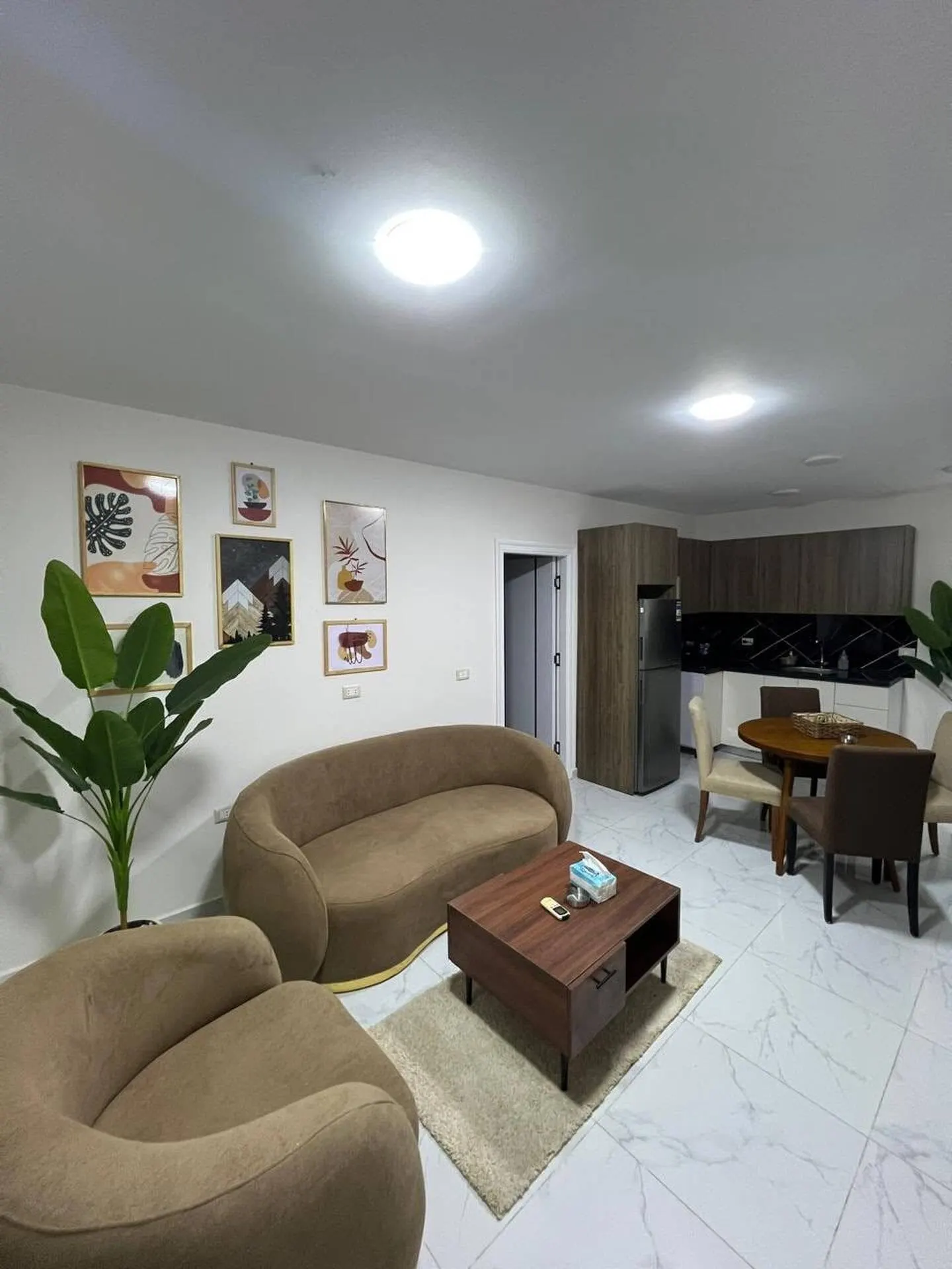 Twin Curves & Marble Lobby — 2-Bedroom, Zamalek (GW4)