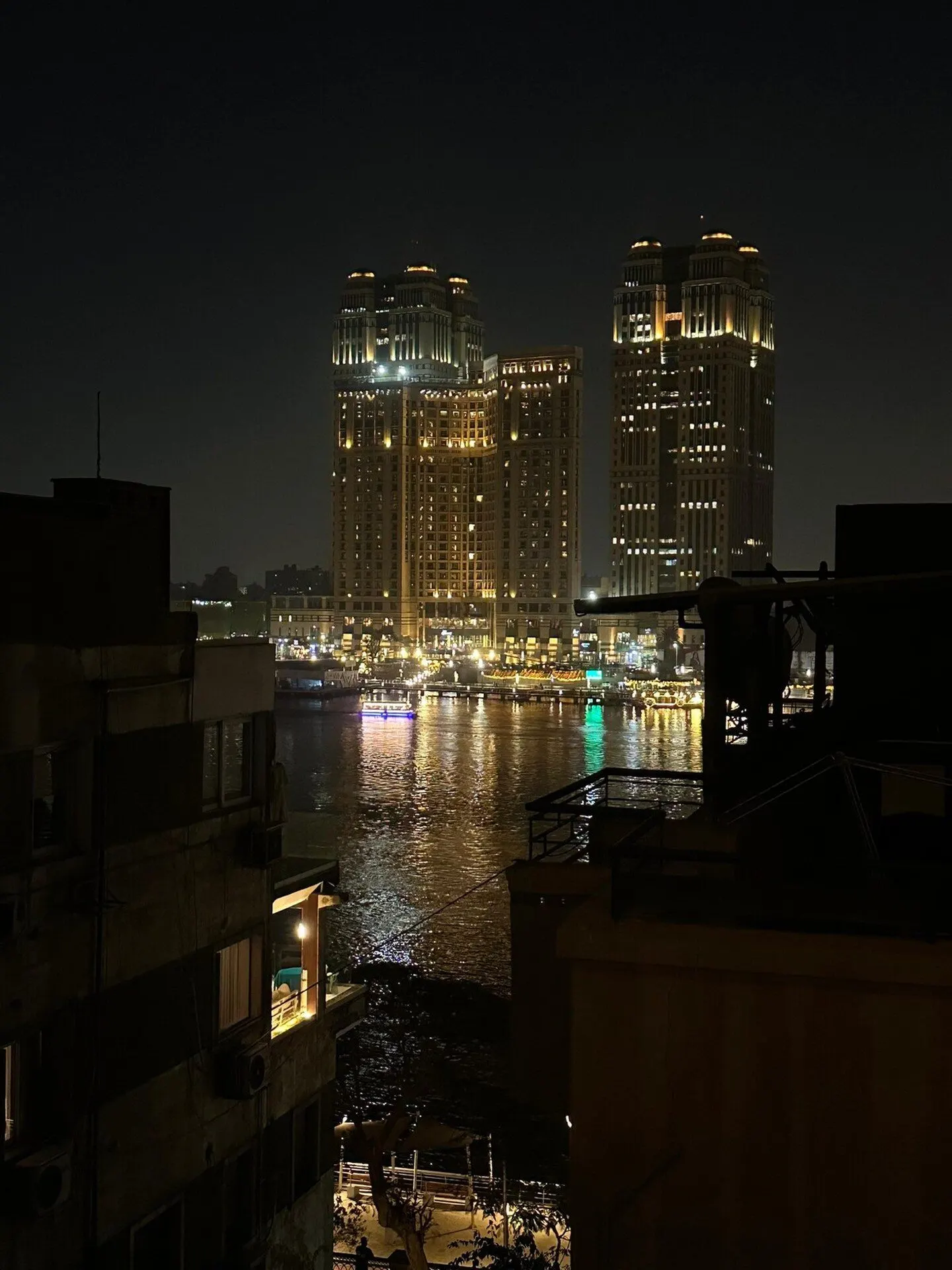 Nile Lights Balcony Home — 3-Bedroom, Zamalek