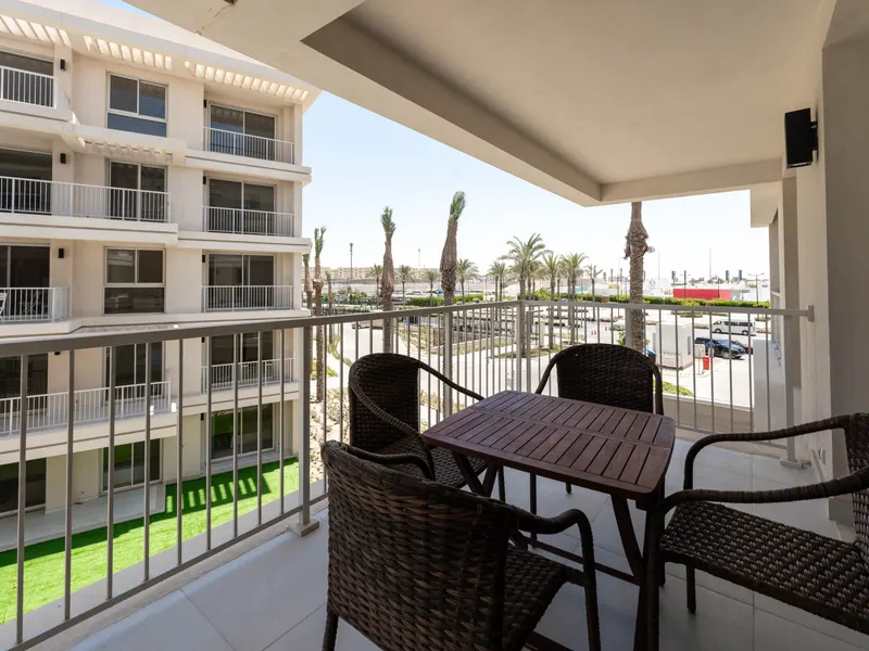 2BR Lagoon View Marassi Marina views — photo 3