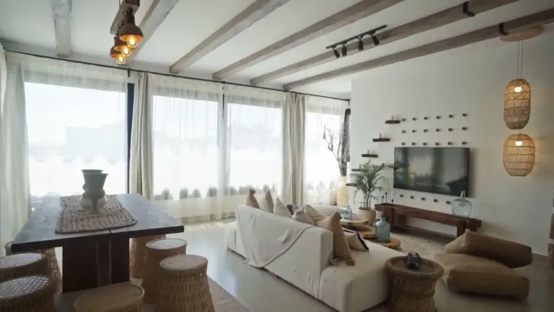 E02-S08 Beachtown 2 Bedroom + Maid's Room Apartment, photo 4