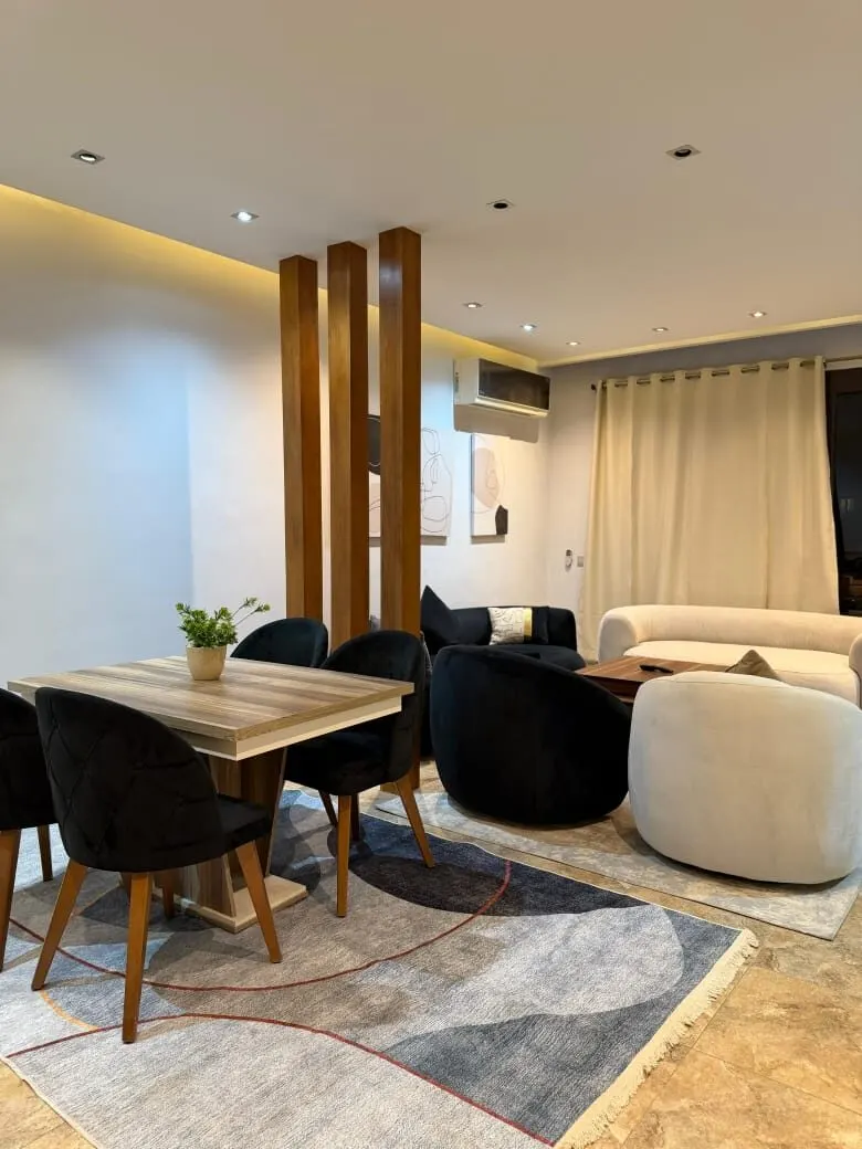 Timber & Velvet Home — 2-Bedroom Apartment, Sheikh Zayed