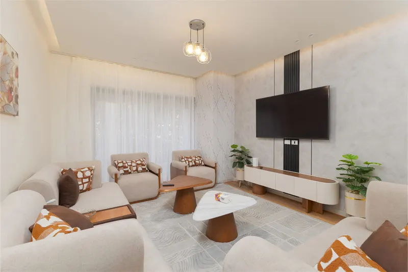 Glass-Door Bedrooms on the Lawn — 2-Bedroom Apartment, New Cairo, photo 3