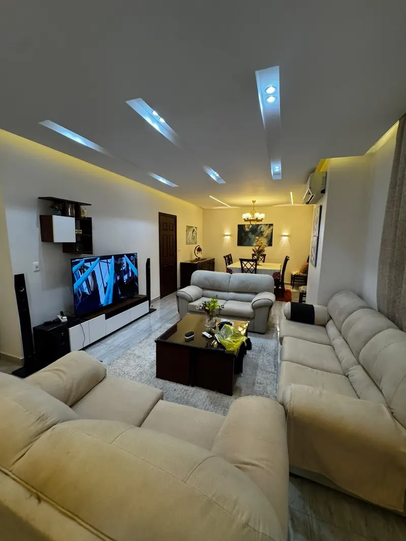 Patterned Tiles and Roof Terrace — 3-Bedroom Triplex, New Cairo, photo 3