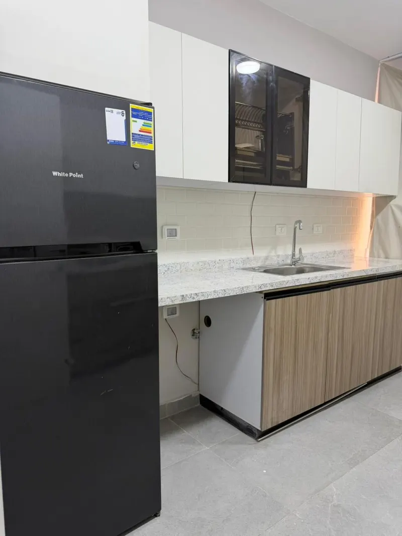 Gold Halo Lights and Garden Doors — 2-Bedroom Apartment, Sheikh Zayed, photo 7