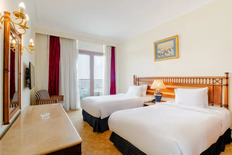 1 Bedroom suite Twin bed Nile view