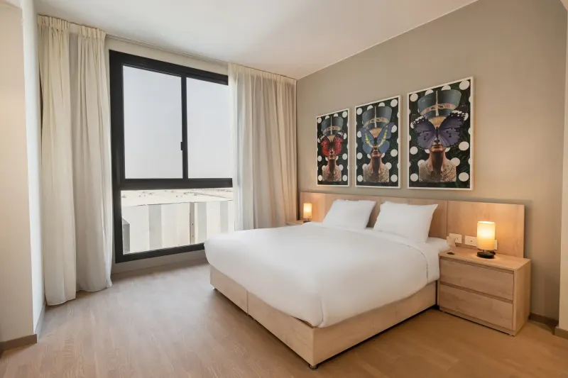 Sh. Zayed Aeon Towers 2BR w/ Kitchen — photo 5