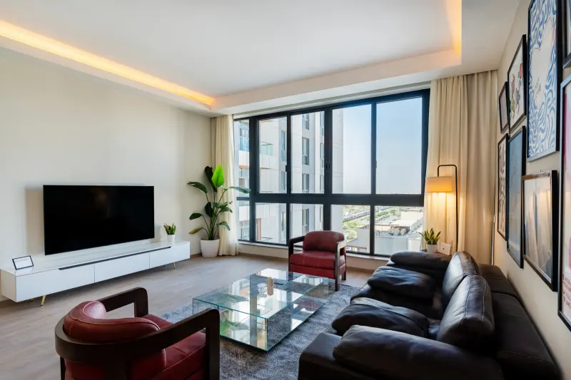 Sh. Zayed Aeon Towers 2BR w/ Kitchen — photo 5