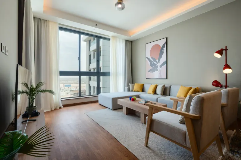 Sh. Zayed Aeon Towers 2BR w/ Kitchen — photo 6