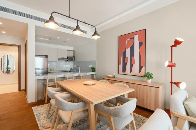 Sh. Zayed Aeon Towers 2BR w/ Kitchen