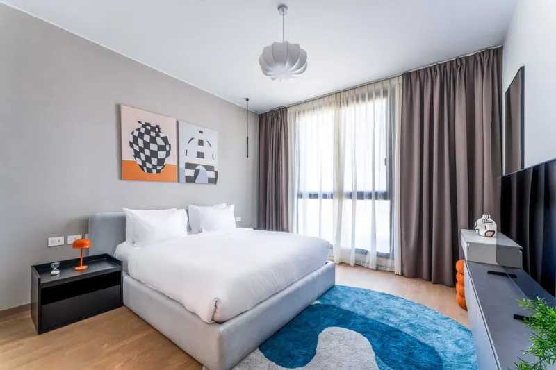 Sh. Zayed Aeon Towers 2BR w/ Kitchen