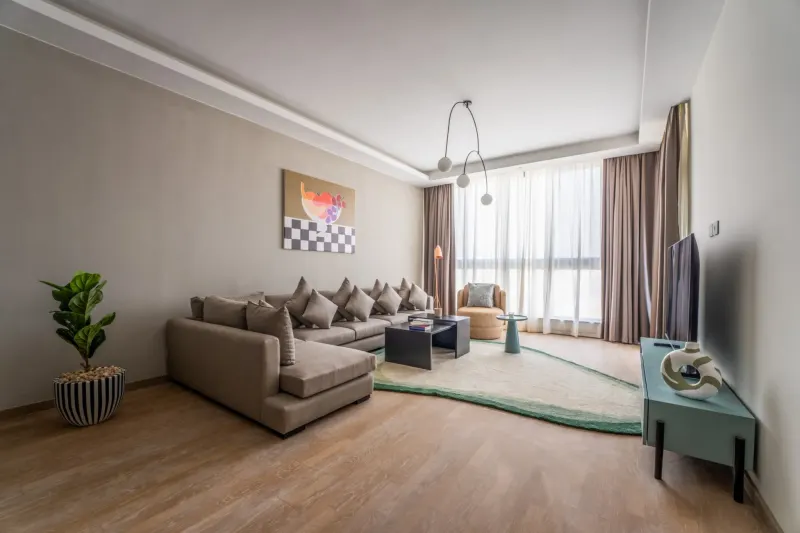 Sh. Zayed Aeon Towers 3BR Garden View — photo 3