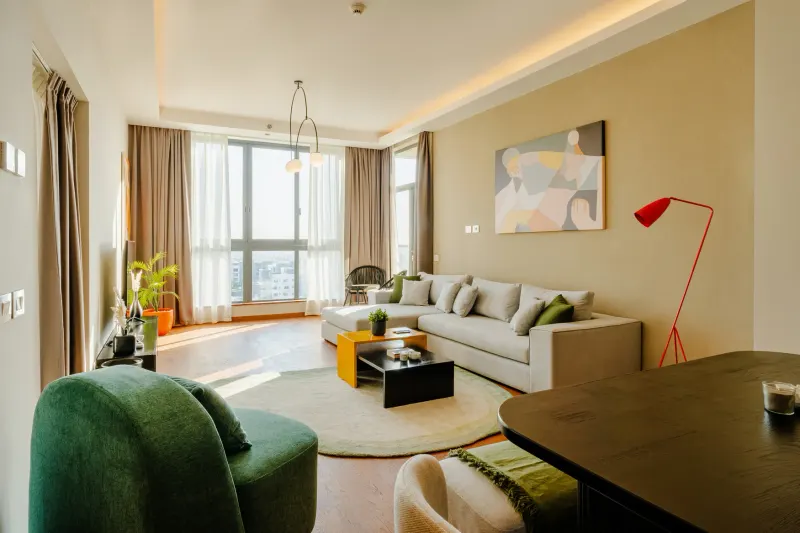 Sh. Zayed · Aeon Towers 2BR w/ Balcony — photo 4