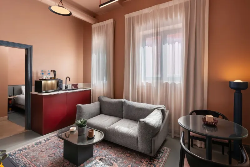 One Bedroom Apartment City View King bed In The Center OF Downtown Cairo
