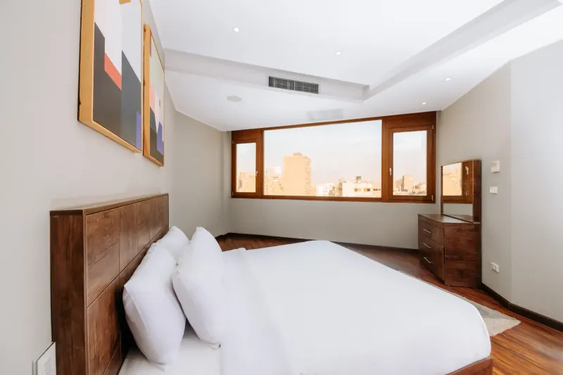 One Bedroom Apartment City View Next to Om Kolthoom Hotel