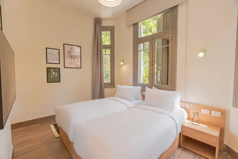 Studio Twin Bed Garden View with Balcony, photo 2