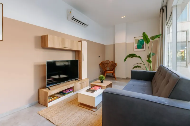 Two Bedroom Apartment Court View In The Center Of Zamalek