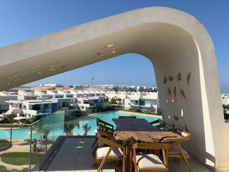 Comfy 3BR Lagoon View Fouka
