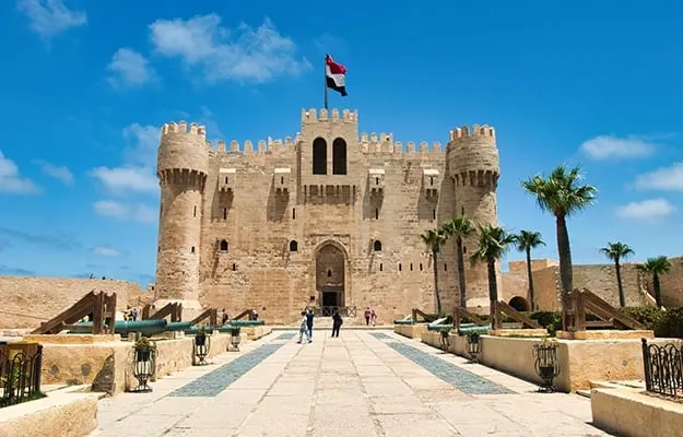 Library of Alexandria, & Citadel — 2