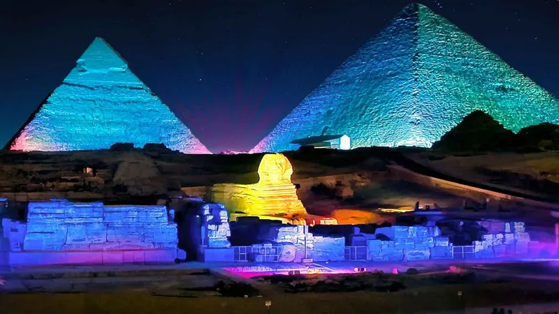 Sound and Light Show At Giza Pyramids — 2