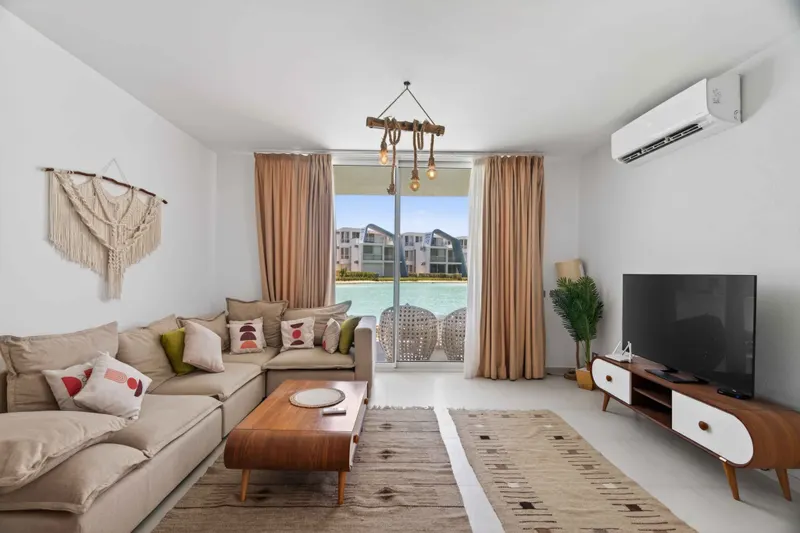 Fouka 3BR Chalet | Lagoon View