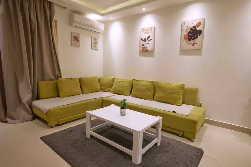 Nasr City 1-Bedroom with Lime Sofa and Gloss-White Kitchen, photo 8