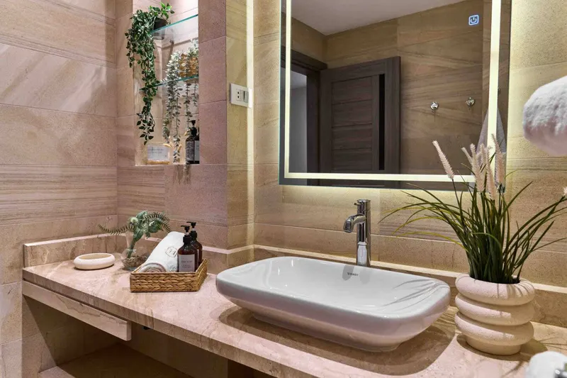Nasr City 2-Bedroom with Green-Accent Living Room and Bar, photo 6