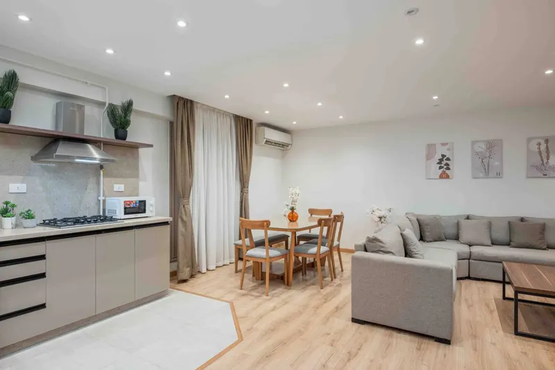 Nasr City Family 3-Bedroom with Open-Plan Living and Dining