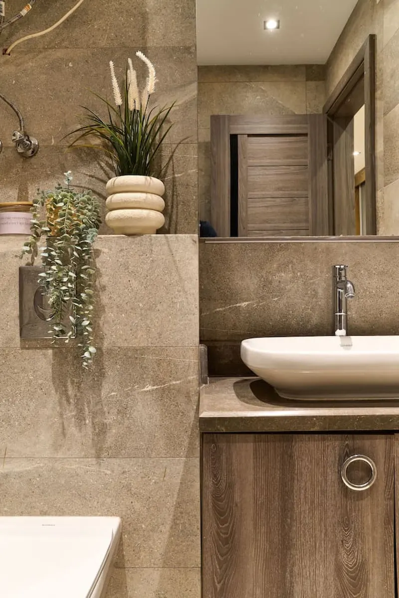 Nasr City Twin-Bed Studio with Rain Shower and Work Desk, photo 8