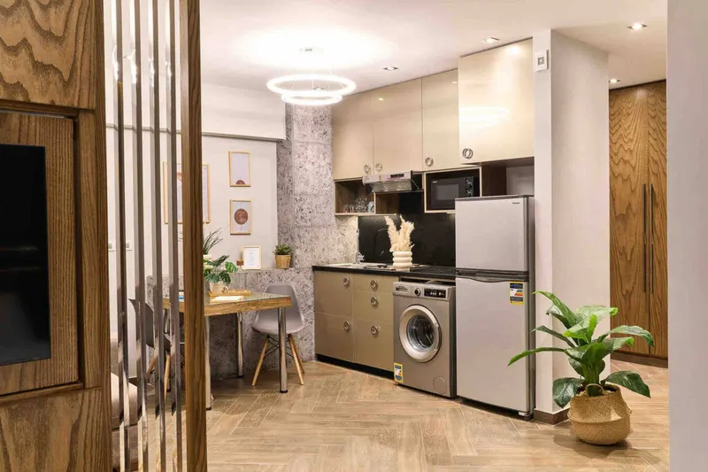 Spacious Nasr City Studio with Herringbone Floors, Abbas El Akkad, photo 7